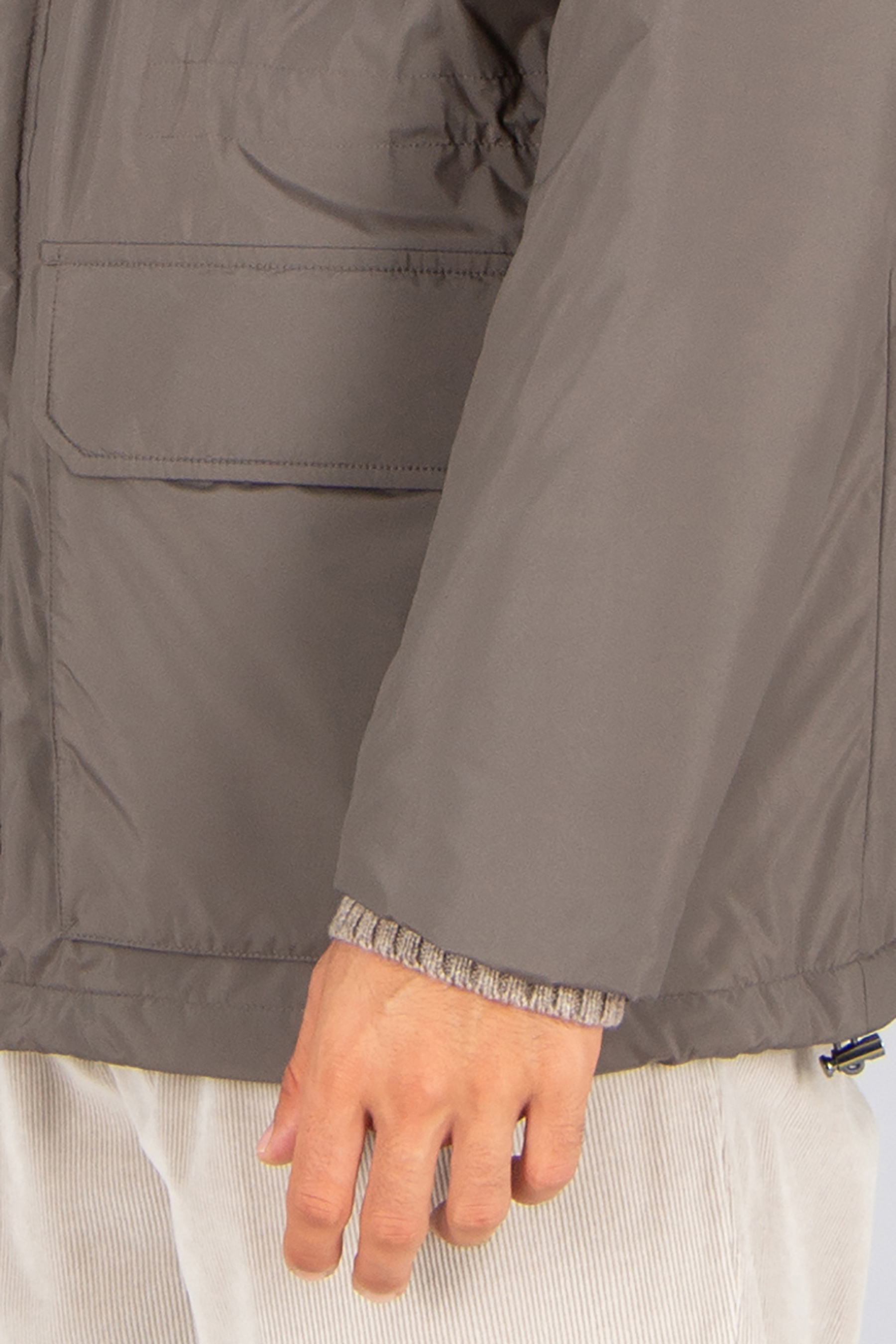 EMPORIO ARMANI Regular Fit Travel Essential Packable Technical Fabric Field Jacket Bekleidung, Mantel, Jacke, Langarm, Person