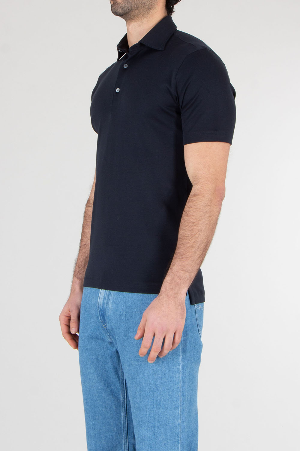 STEFAN BRANDT Regular Fit Urpima Sea Island Cotton Jersey Polo Shirt Luca