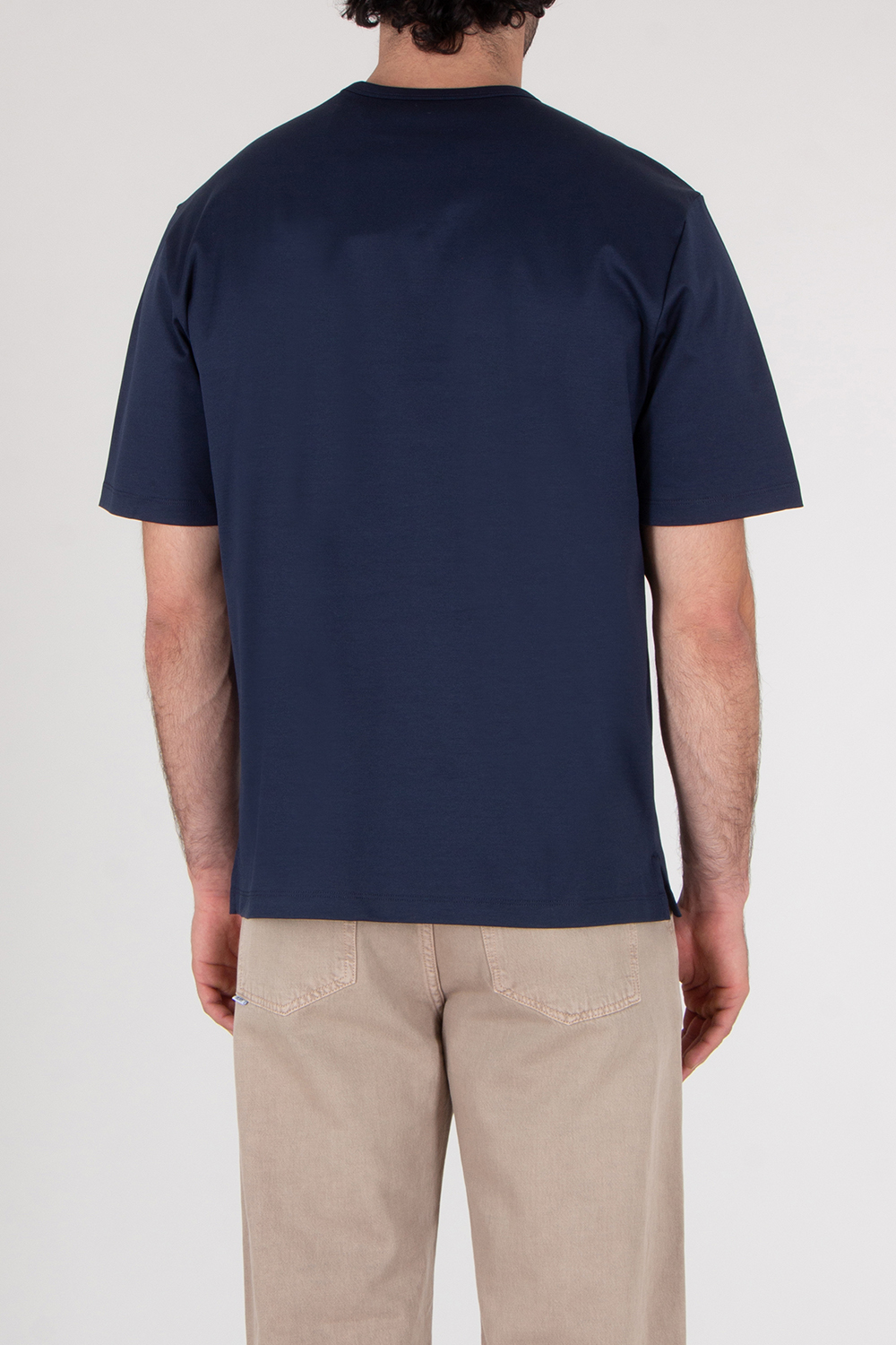 AGNONA Super Fine Cotton Stretch T-Shirt 