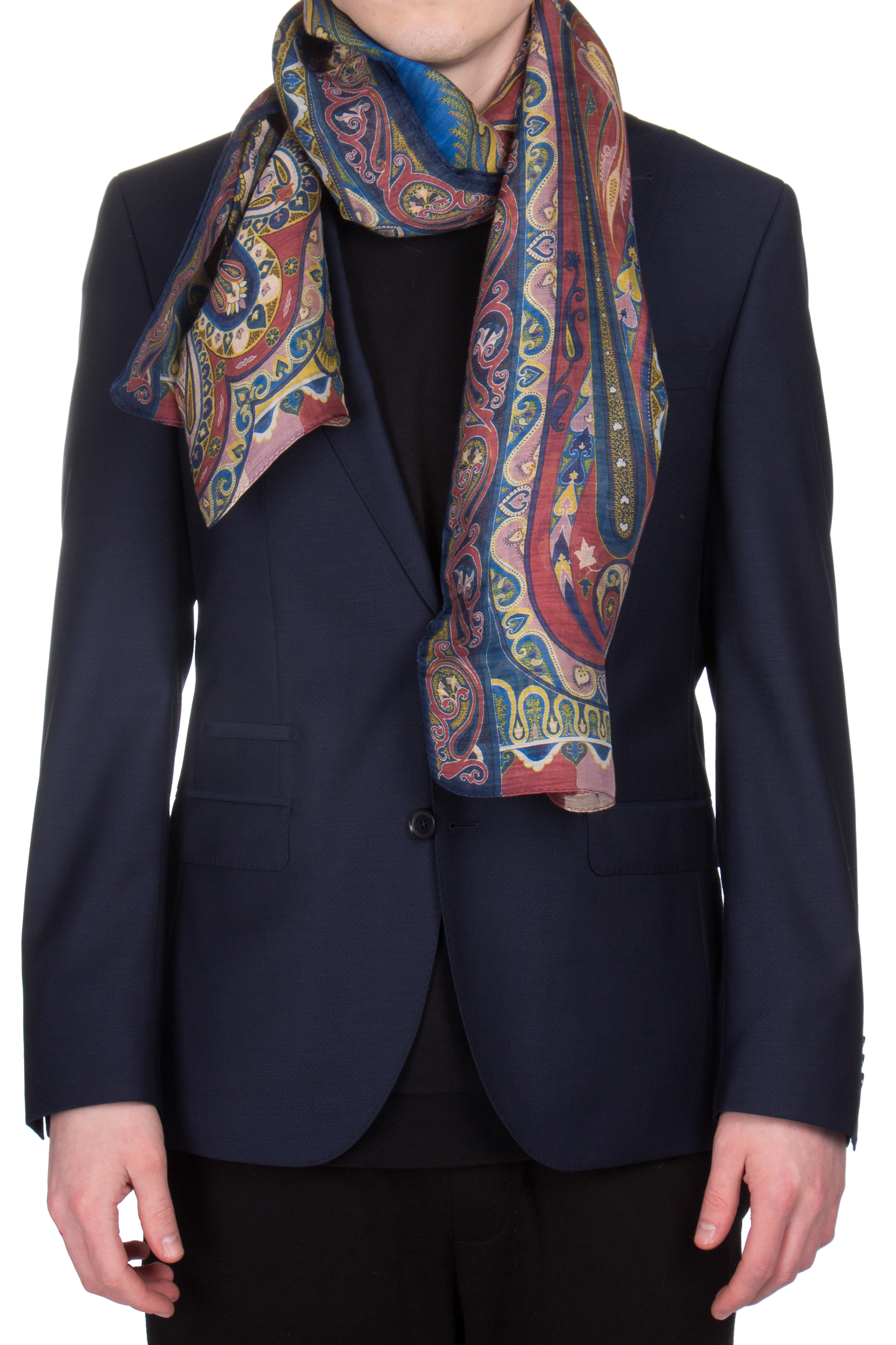 ETRO Linen Silk Scarf