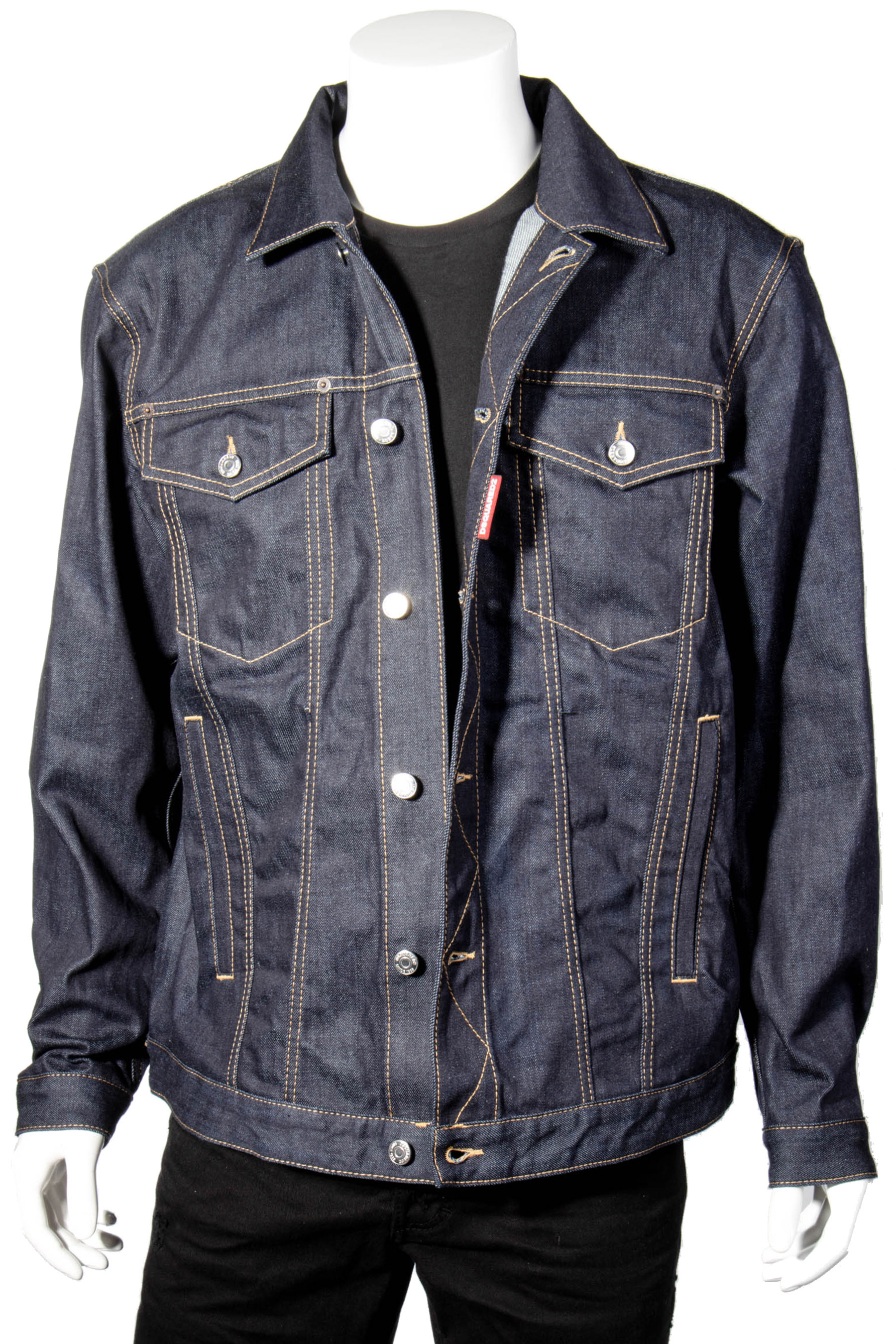 DSQUARED2 Raw Denim Jacket DSQUARED2 Raw Denim Jacket