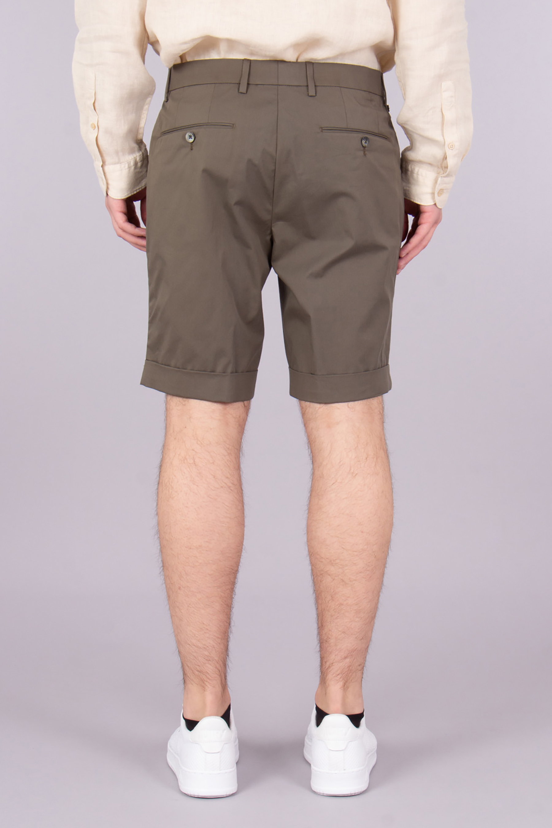 GTA Regular Fit Cotton-Nylon Stretch Shorts Federico Short