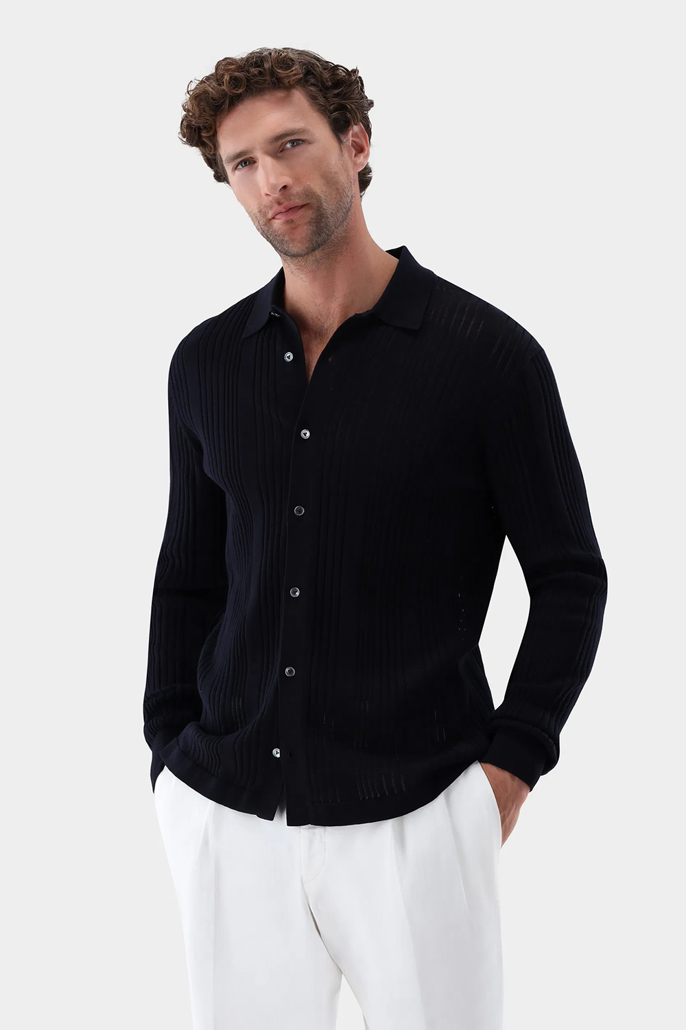 Hemd, Pullover, Erwachsener, Mann, Person