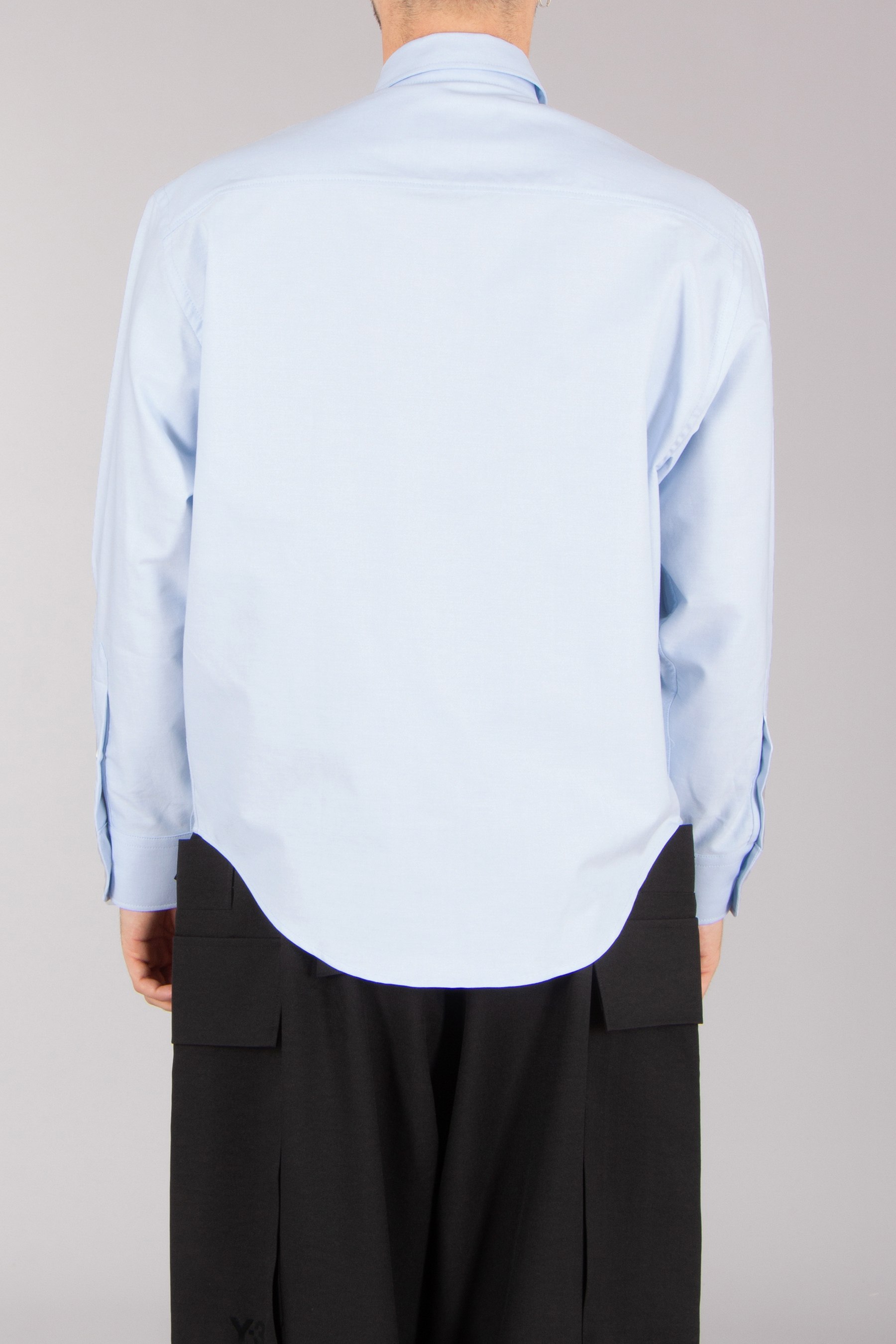 AMI PARIS Boxy Fit Ami De Coeur Cotton Oxford Shirt Hemd, Langarm, Ärmel, Kleid, Hemd, Person