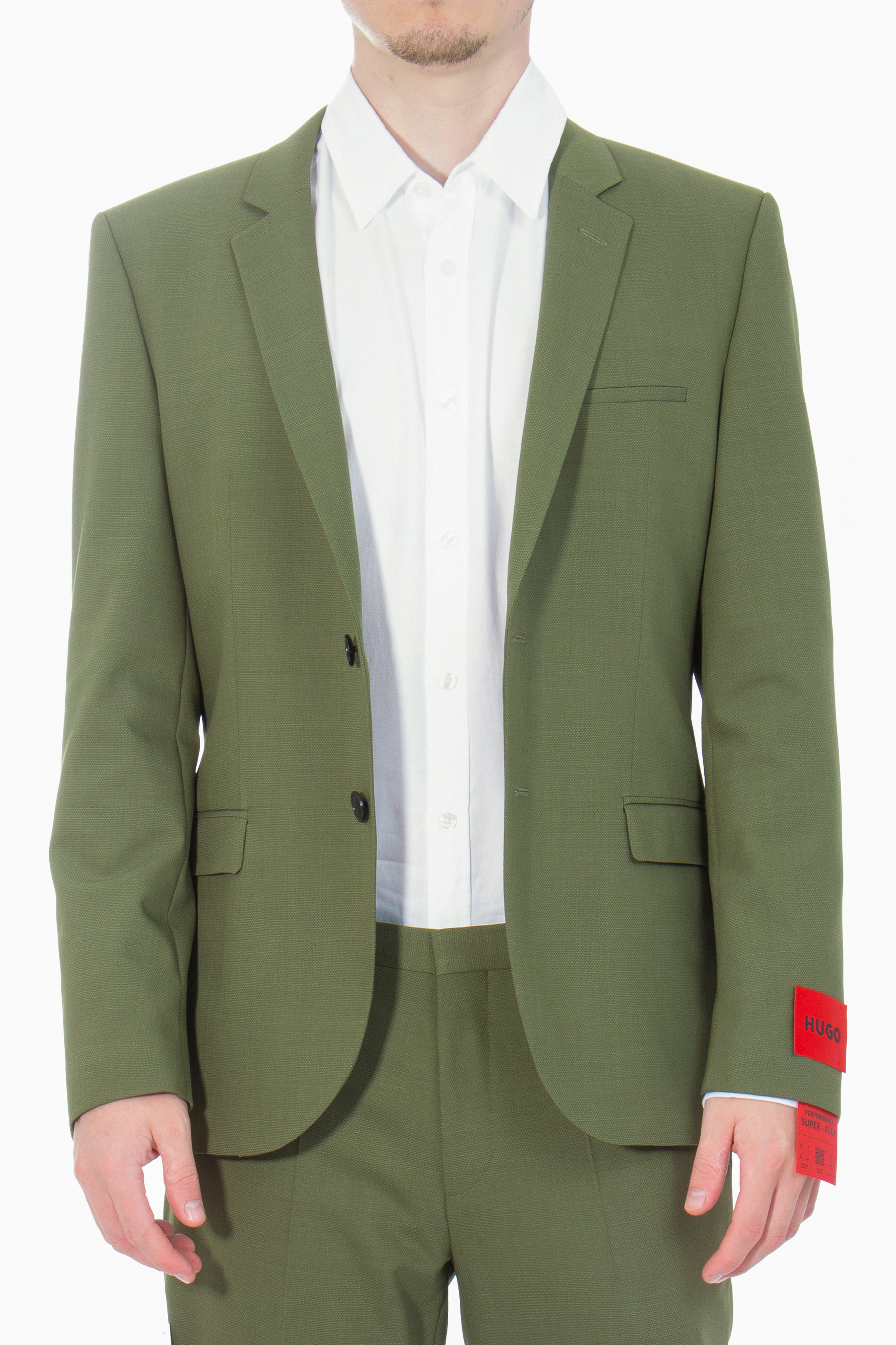 HUGO Extra Slim Fit Virgin Wool Blend Jacket Arti