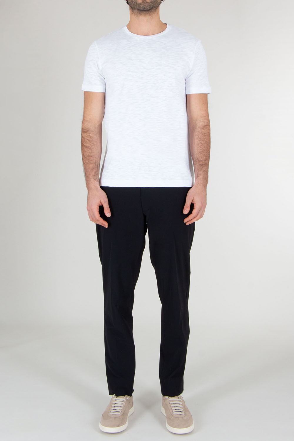 STEFAN BRANDT Regular Fit Urpima Ultra Sea Island Cotton Slub Yarn T-Shirt Enno