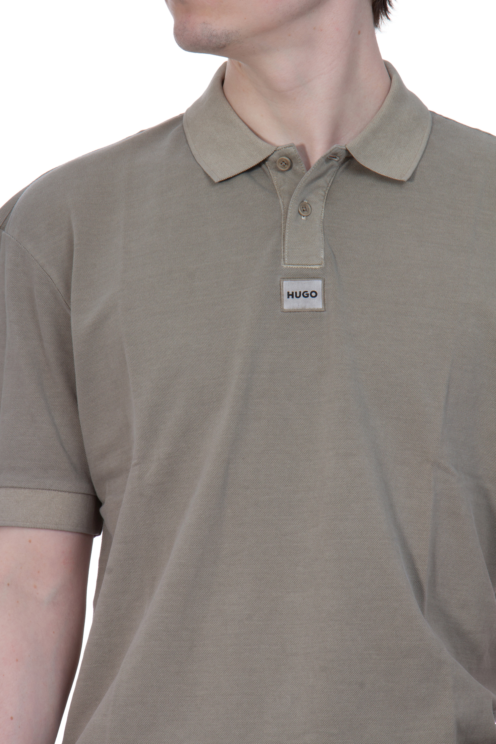 HUGO Cotton Piqué Polo Shirt Danoe HUGO Cotton Piqué Polo Shirt Danoe