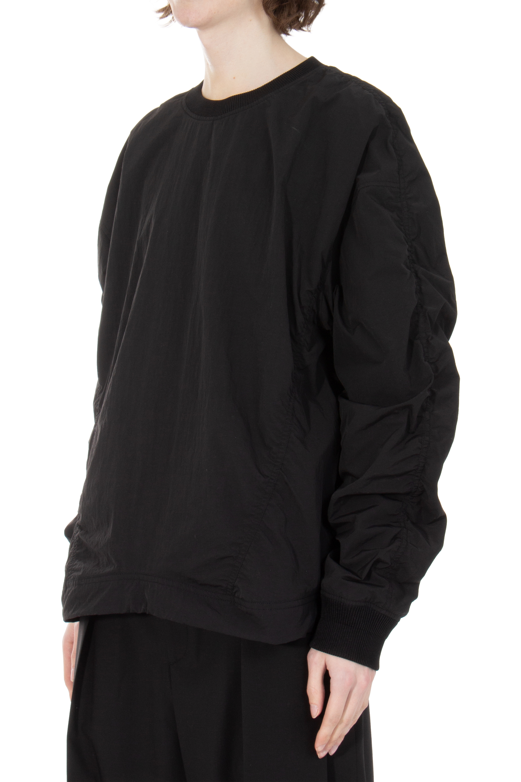 JUUN.J Puckering Nylon Sweatshirt JUUN.J Puckering Nylon Sweatshirt