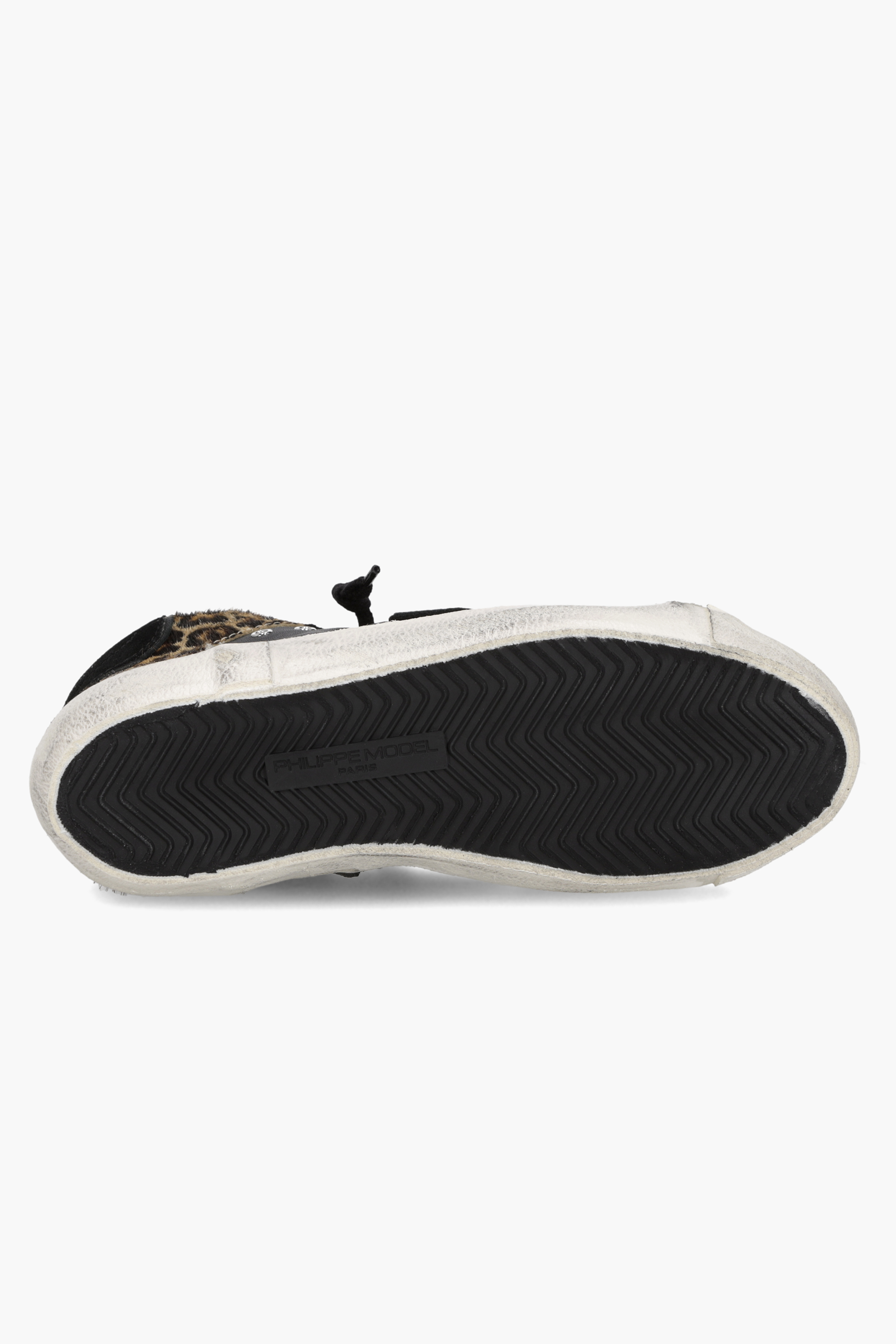 PHILIPPE MODEL Leo Pony Fur & Leather Prsx High Bekleidung, Schuhwerk, Schuh, Sneaker, Wildleder