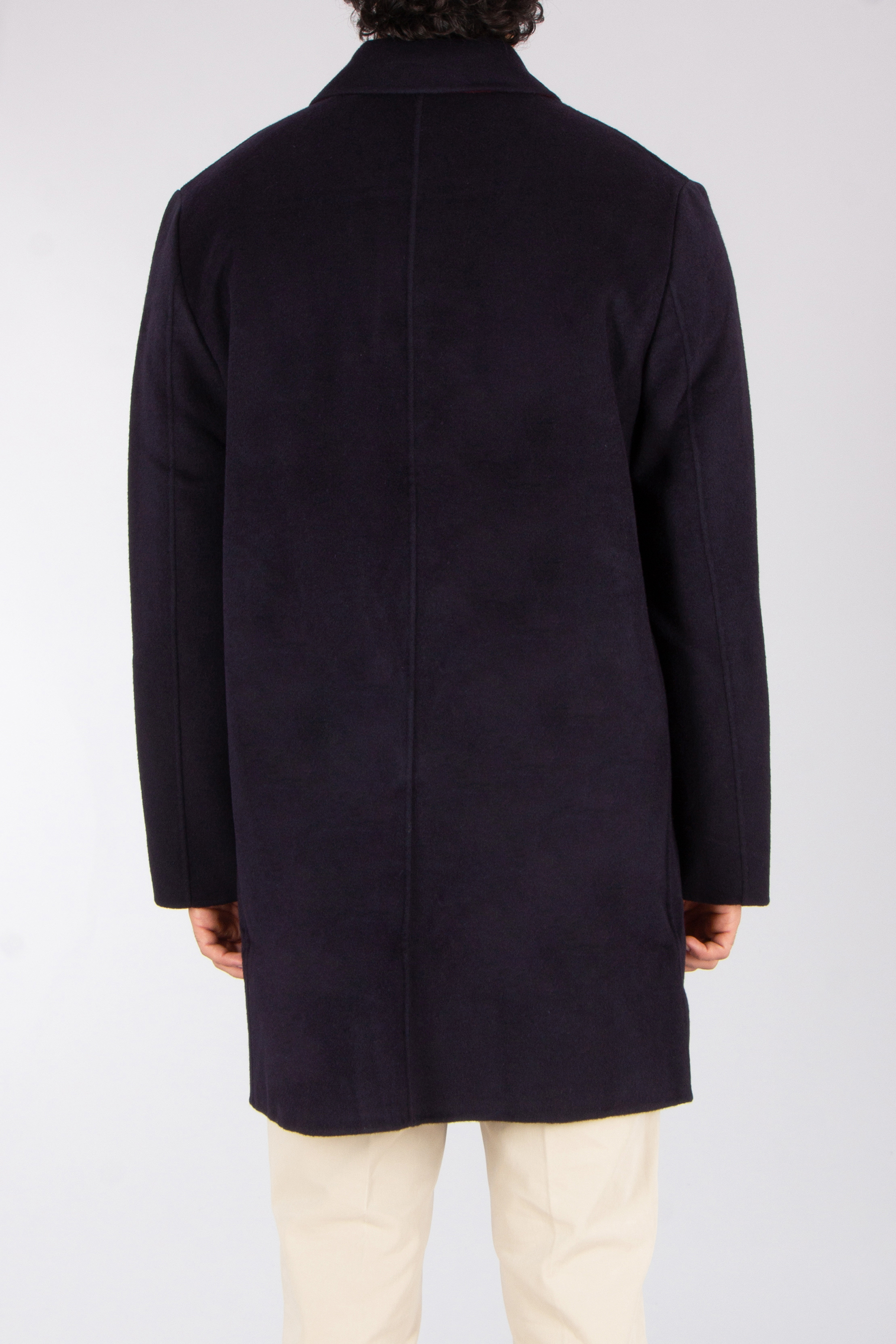 PAUL SMITH Regular Fit Double-Face Wool Blend Overcoat Bekleidung, Mantel