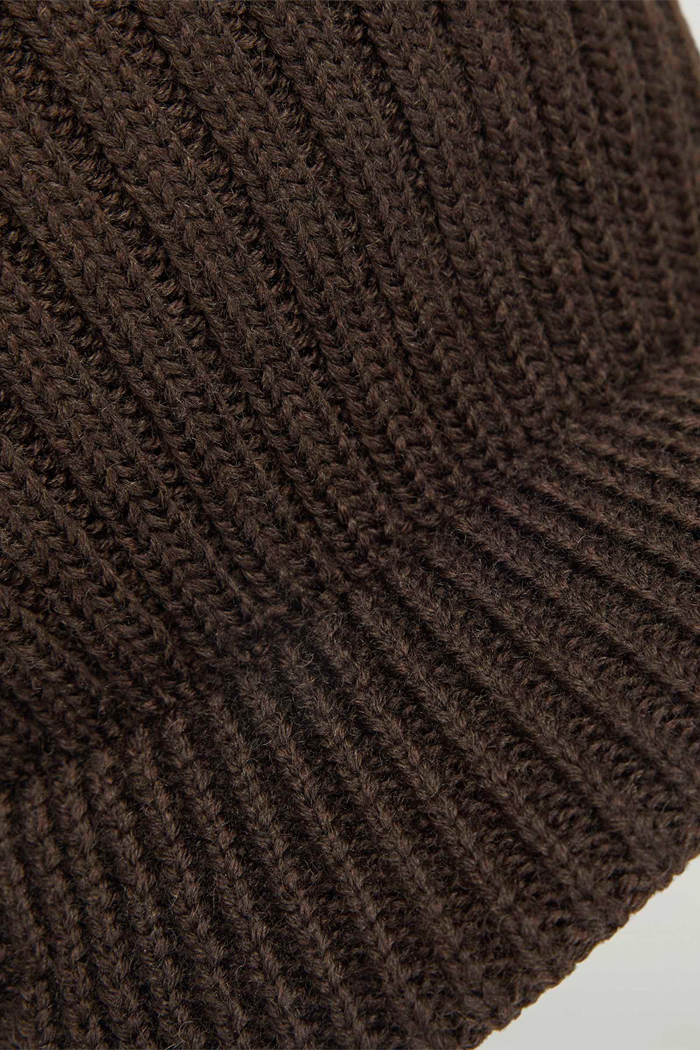Y-3 x Wales Bonner Knitted Merino Wool Beanie