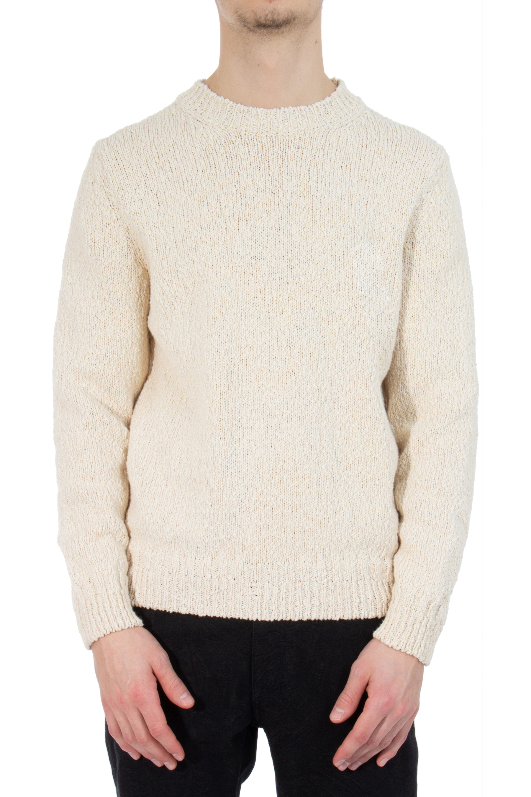 CANALI Malfilé Cotton Knit Sweater CANALI Malfilé Cotton Knit Sweater