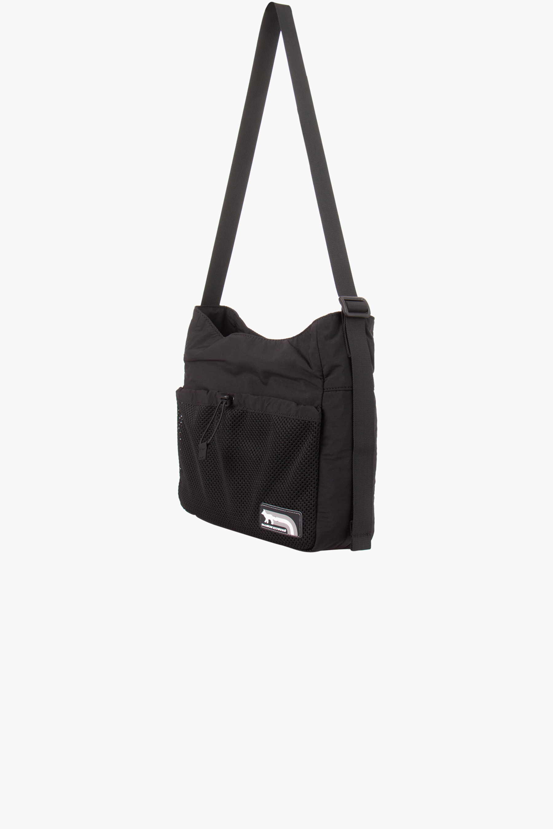 MAISON KITSUNÉ Flash Fox Nylon Messenger Bag MAISON KITSUNÉ Flash Fox Nylon Messenger Bag