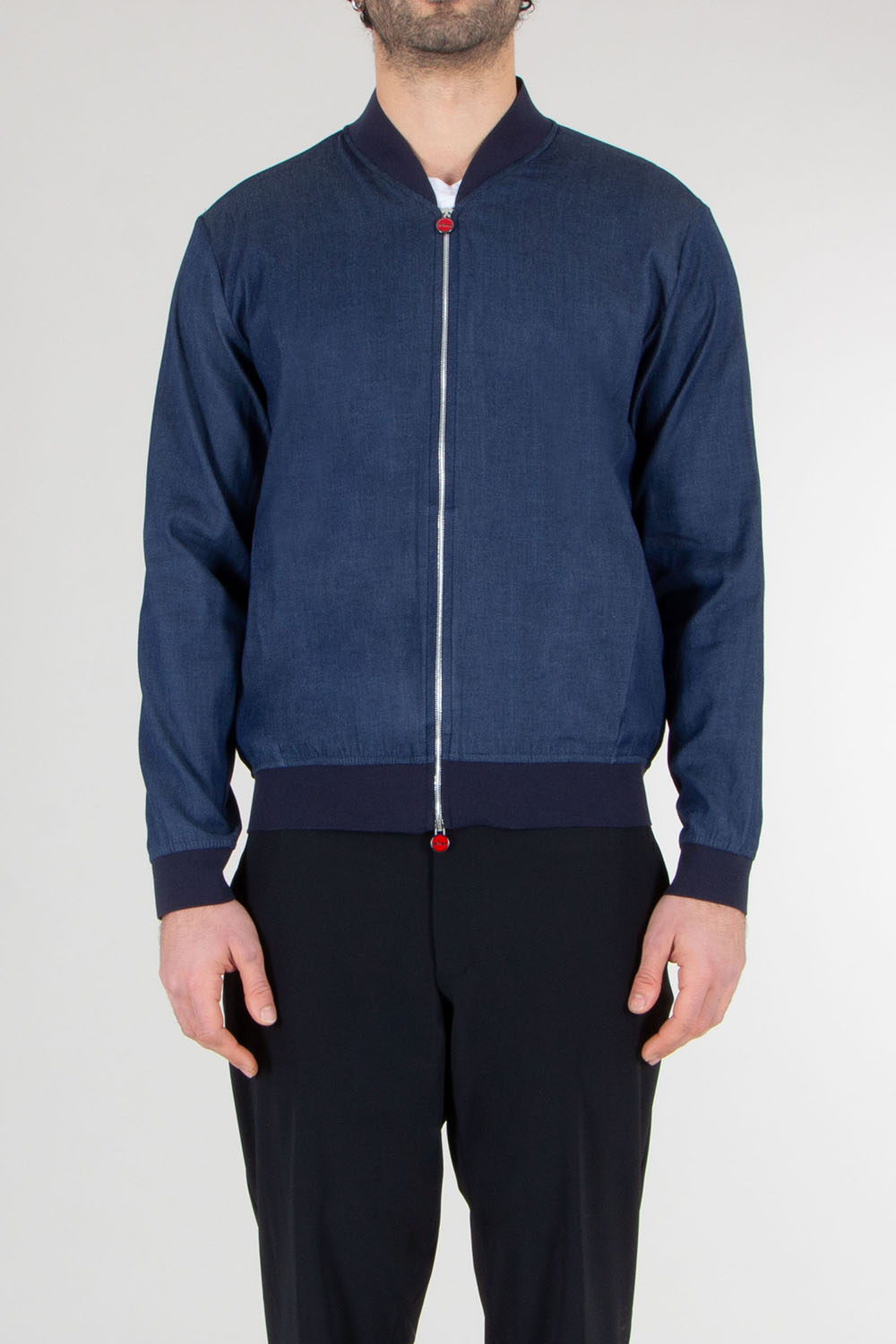 KITON Regular Fit Cotton Stretch Sport Jacket