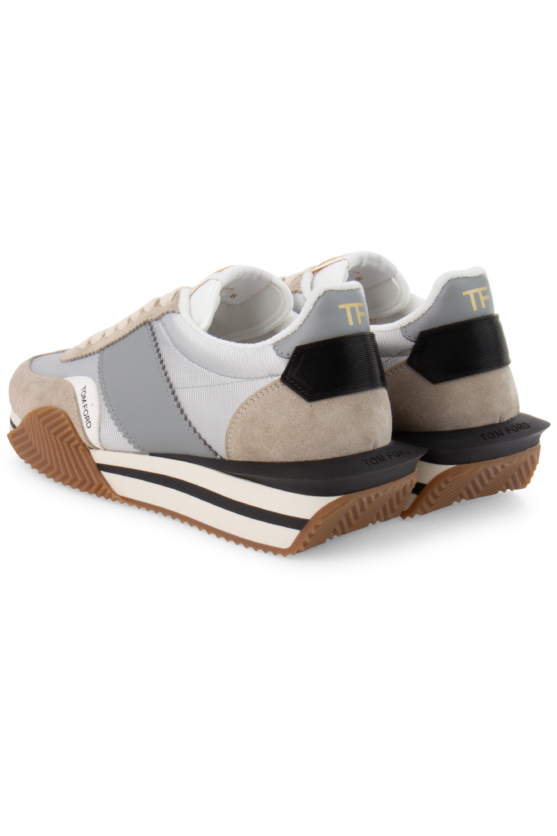 TOM FORD Paneled Nylon & Suede Sneakers James TOM FORD Paneled Nylon & Suede Sneakers James