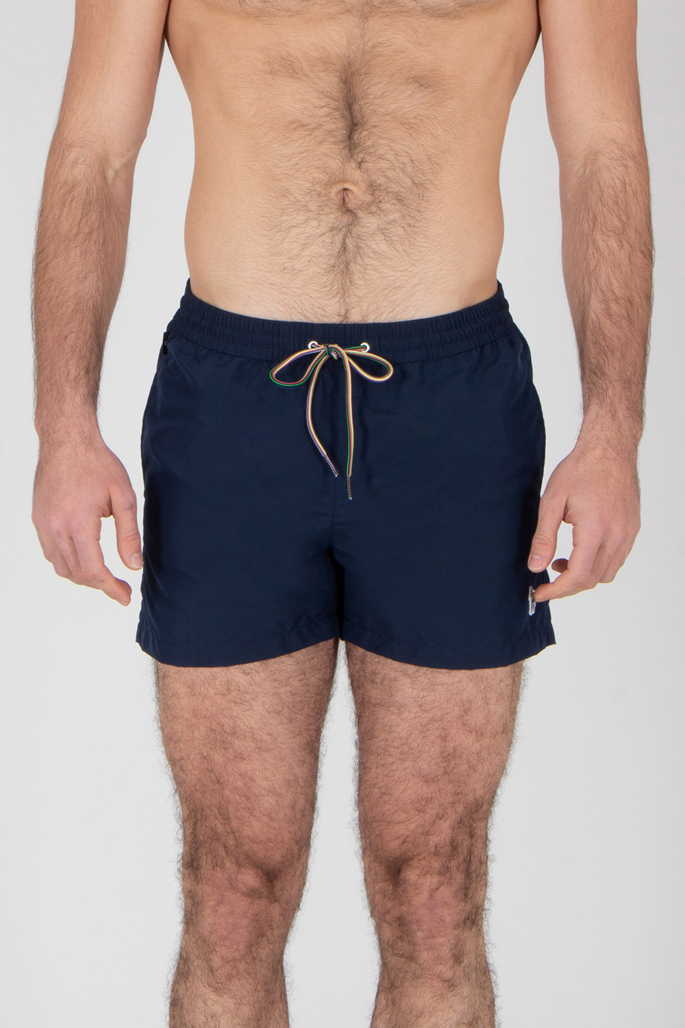 PAUL SMITH Classic Fit Zebra Logo Recycled Polyester Swim Shorts