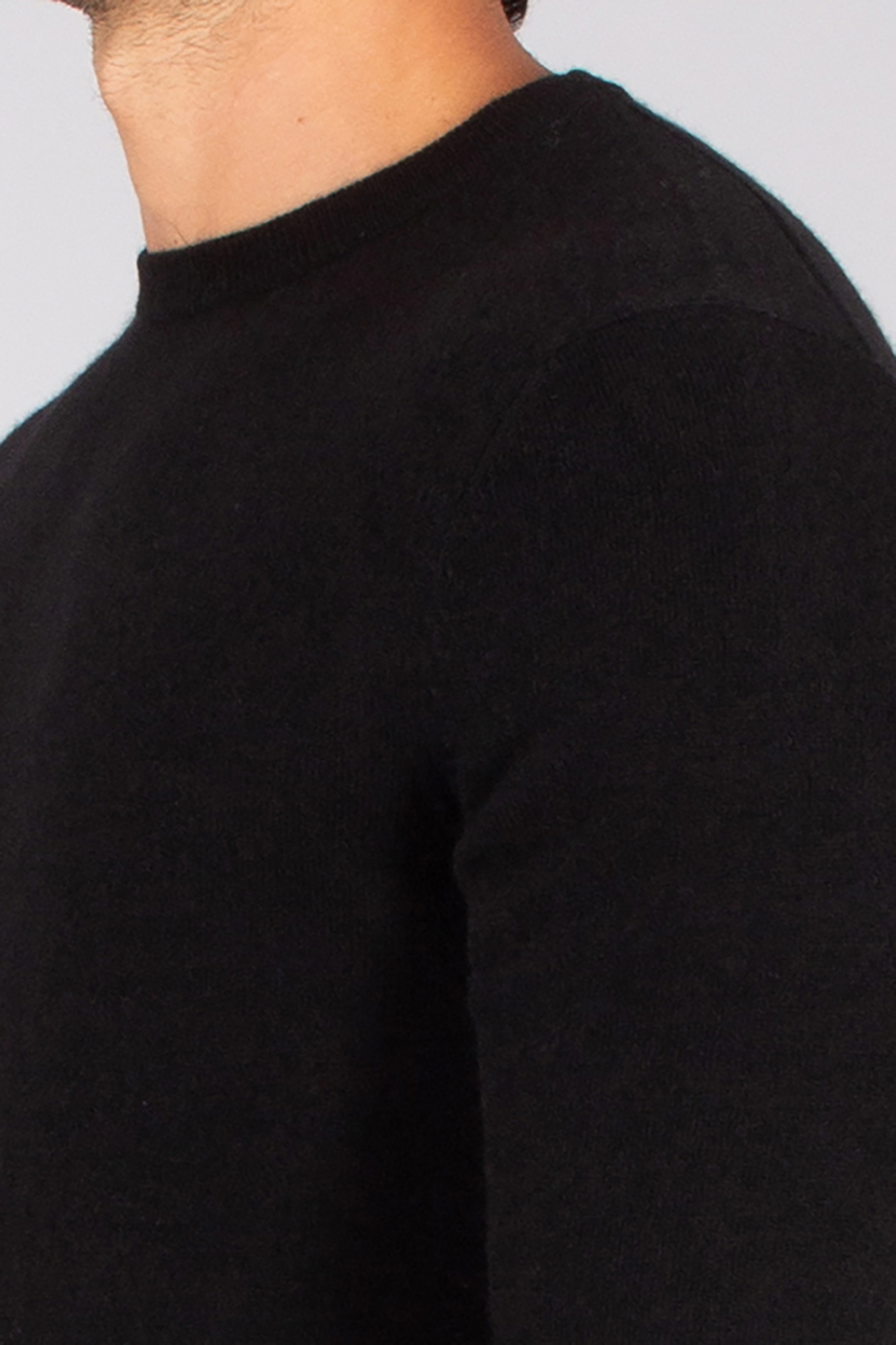 MIENTUS BERLIN Regular Fit Cashmere Crew Neck Sweater Langarm, Erwachsener, Männlich, Mann, Person