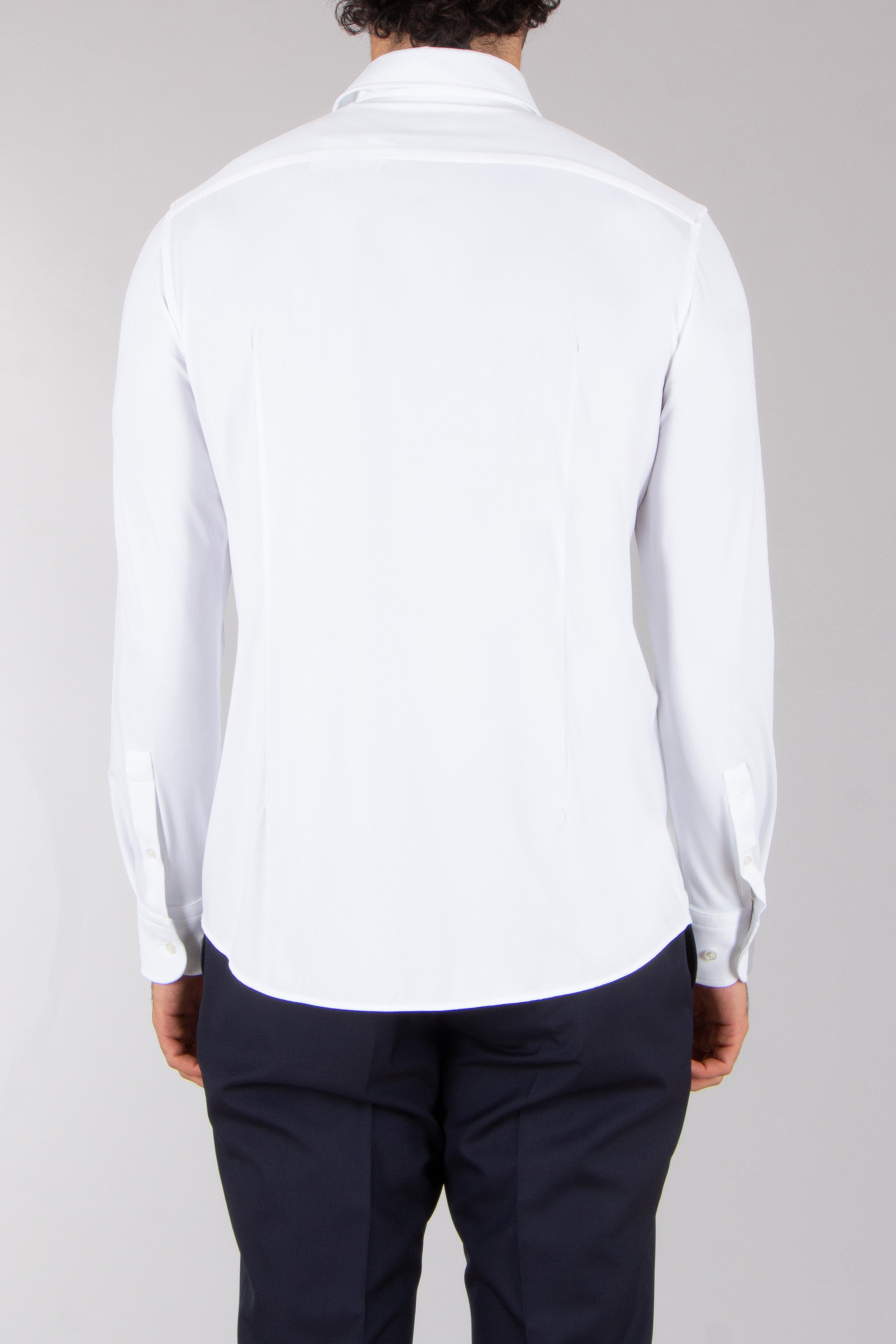 BOSS Slim Fit Recycled Nylon Stretch Shirt P-Hank Langarm, Hemd, Ärmel, Kleid, Hemd, Bluse