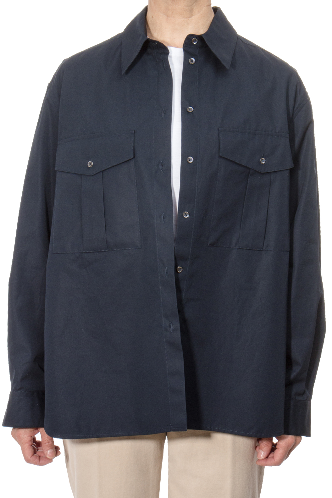 ASPESI Cotton Poplin Blouse