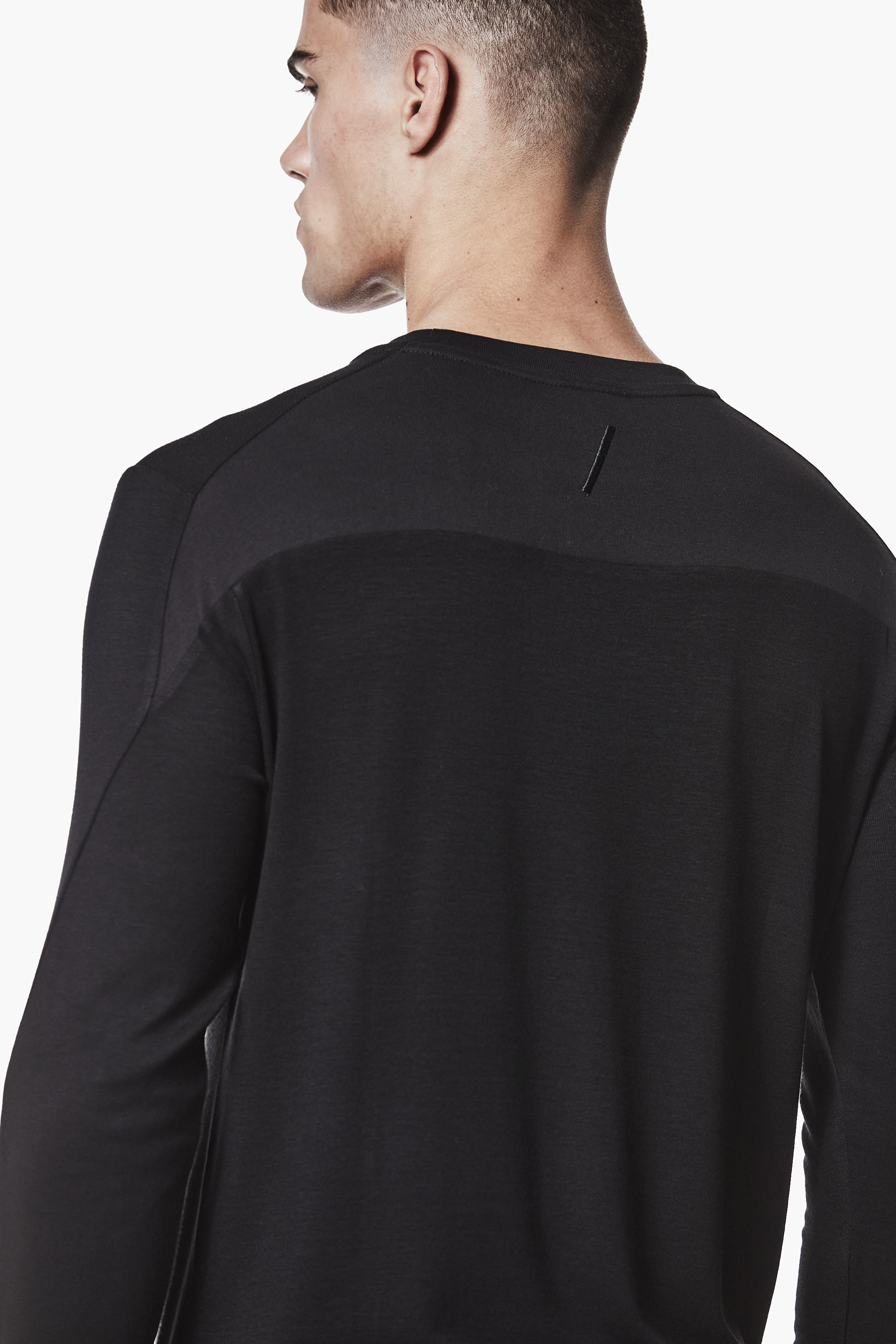 THOM KROM Slim Fit Viscose Stretch Long-Sleeve T-Shirt Langarm, Ärmel, Erwachsener, Mann, Person