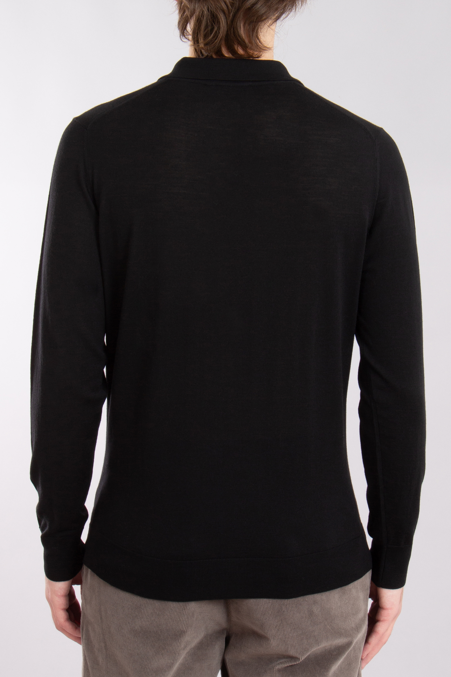 ROBERTO COLLINA Ultrafine Wool Knit Polo ROBERTO COLLINA Ultrafine Wool Knit Polo