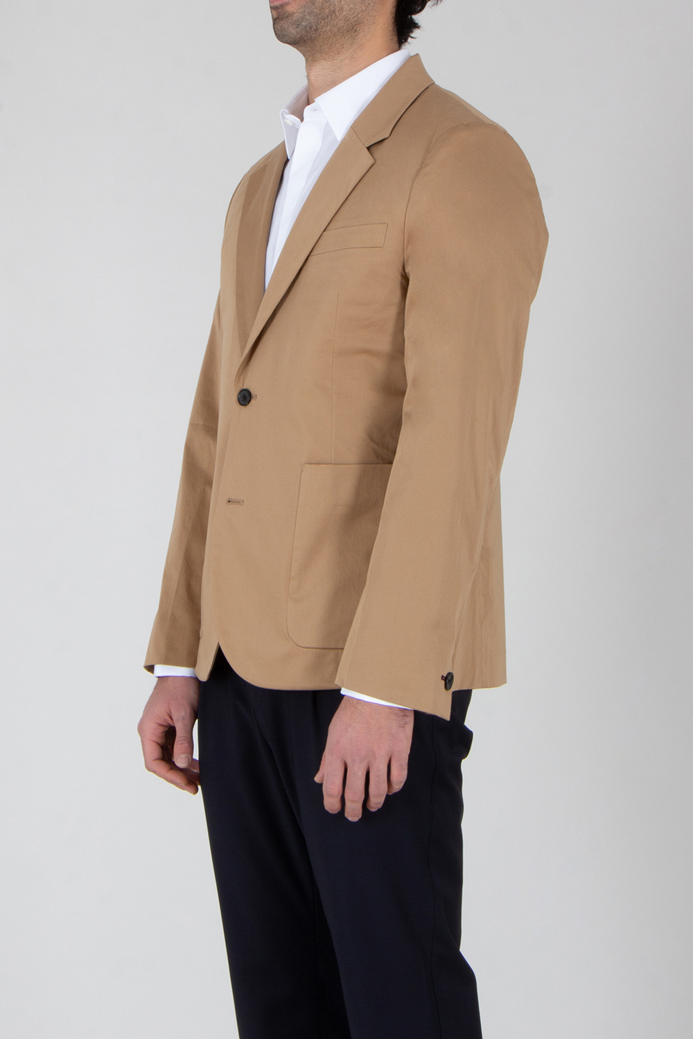 PAUL SMITH Regular Fit Cotton Stretch Jacket