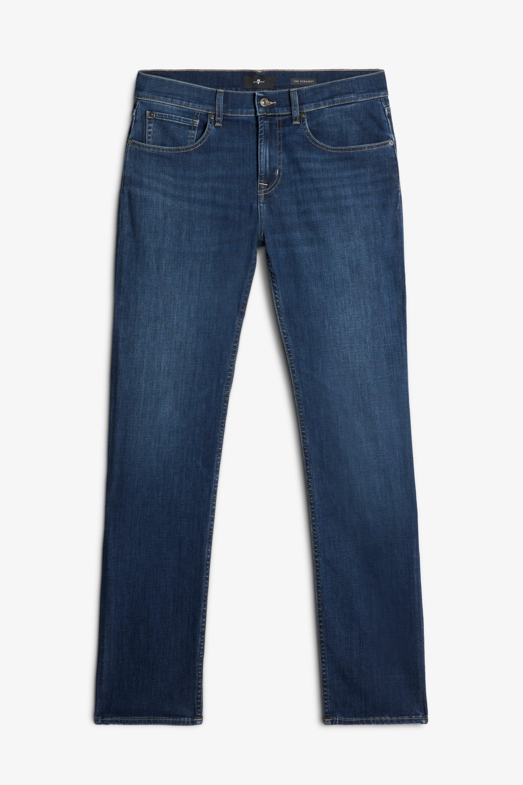 7 FOR ALL MANKIND Straight Fit Luxe Performance Denim Jeans The Straight Bekleidung, Jeans, Hosen