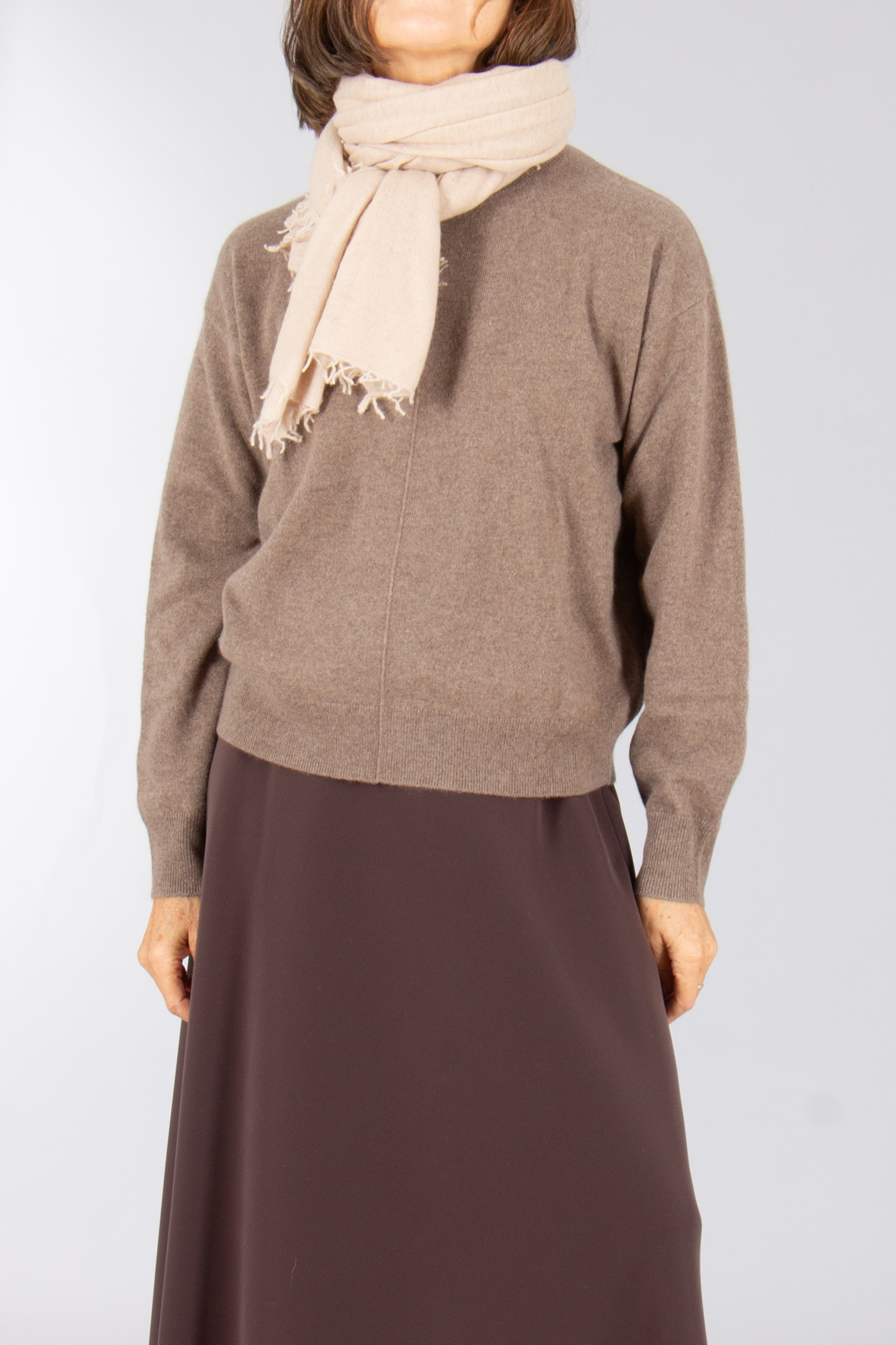 Bekleidung, Strickwaren, Pullover, Halstuch