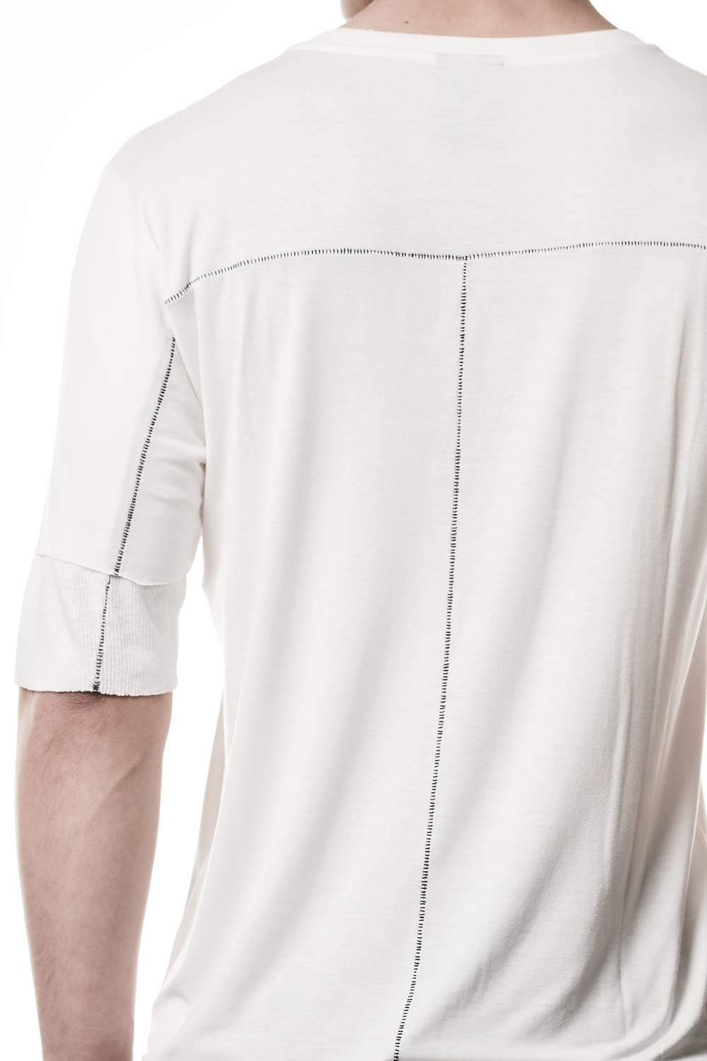 Langarm, Ärmel, T-shirt, Leinen, Bluse