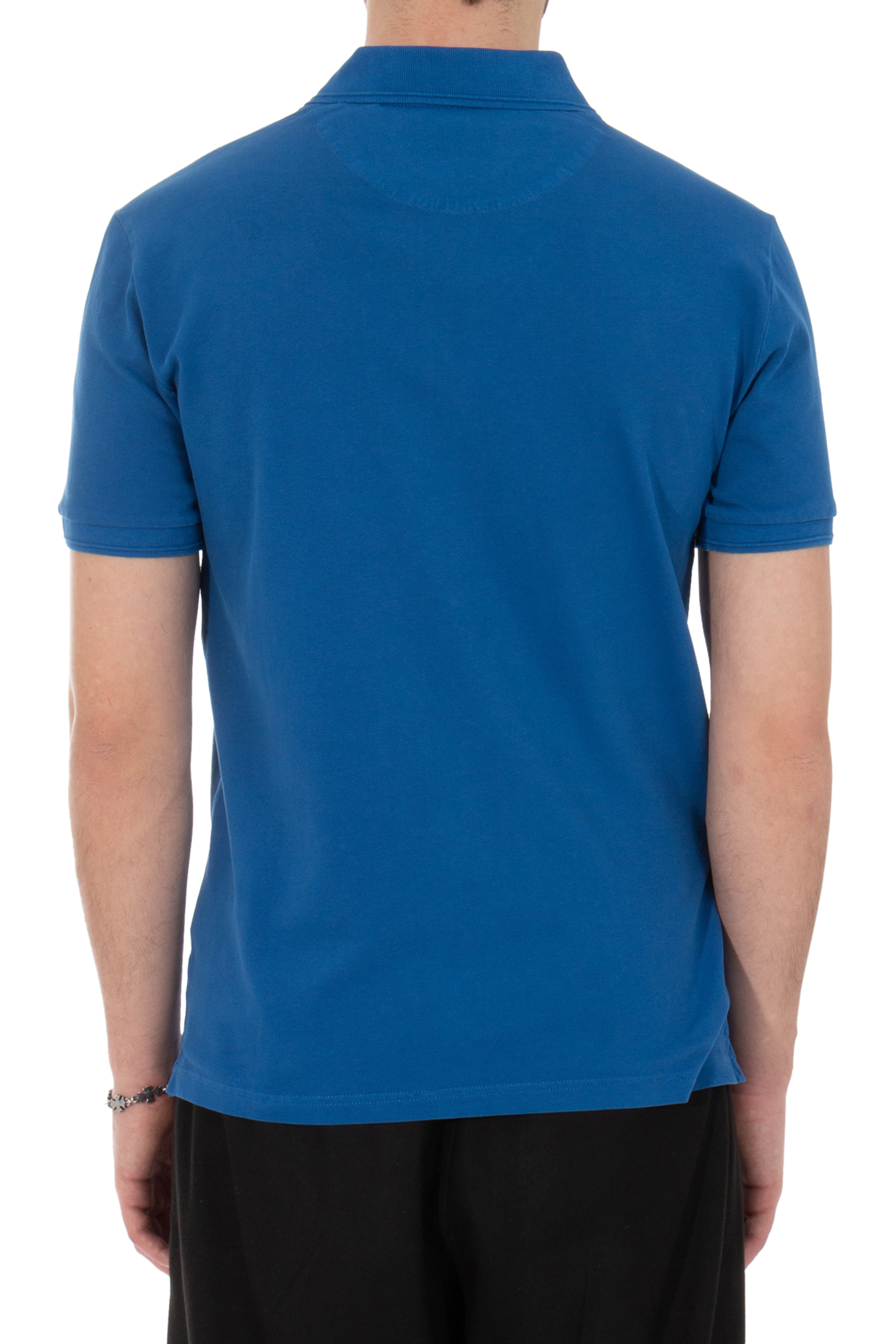 WOOLRICH Stretch Cotton Piqué Polo Shirt Mackinack