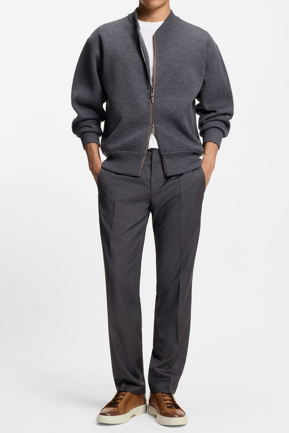 BOSS Leather Sneakers Gary