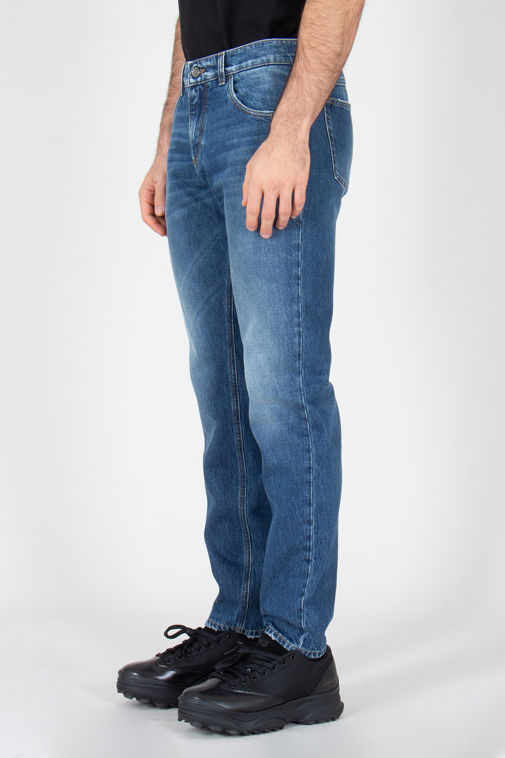 DOLCE & GABBANA Regular Fit Cotton Denim Jeans