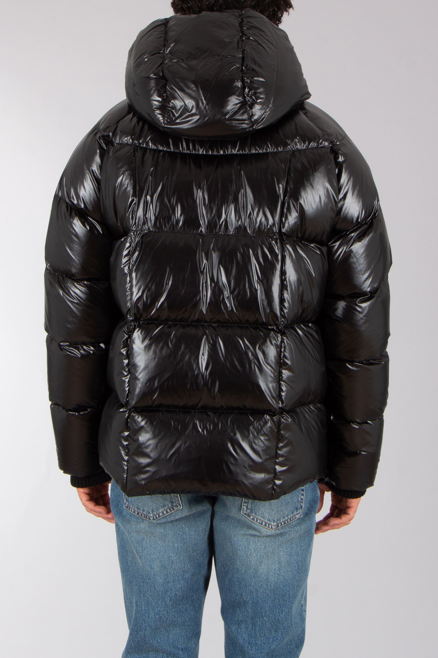 DSQUARED2 Relaxed Fit Nylon 3D Down Jacket Bekleidung, Mantel, Jacke, Jeans, Hosen
