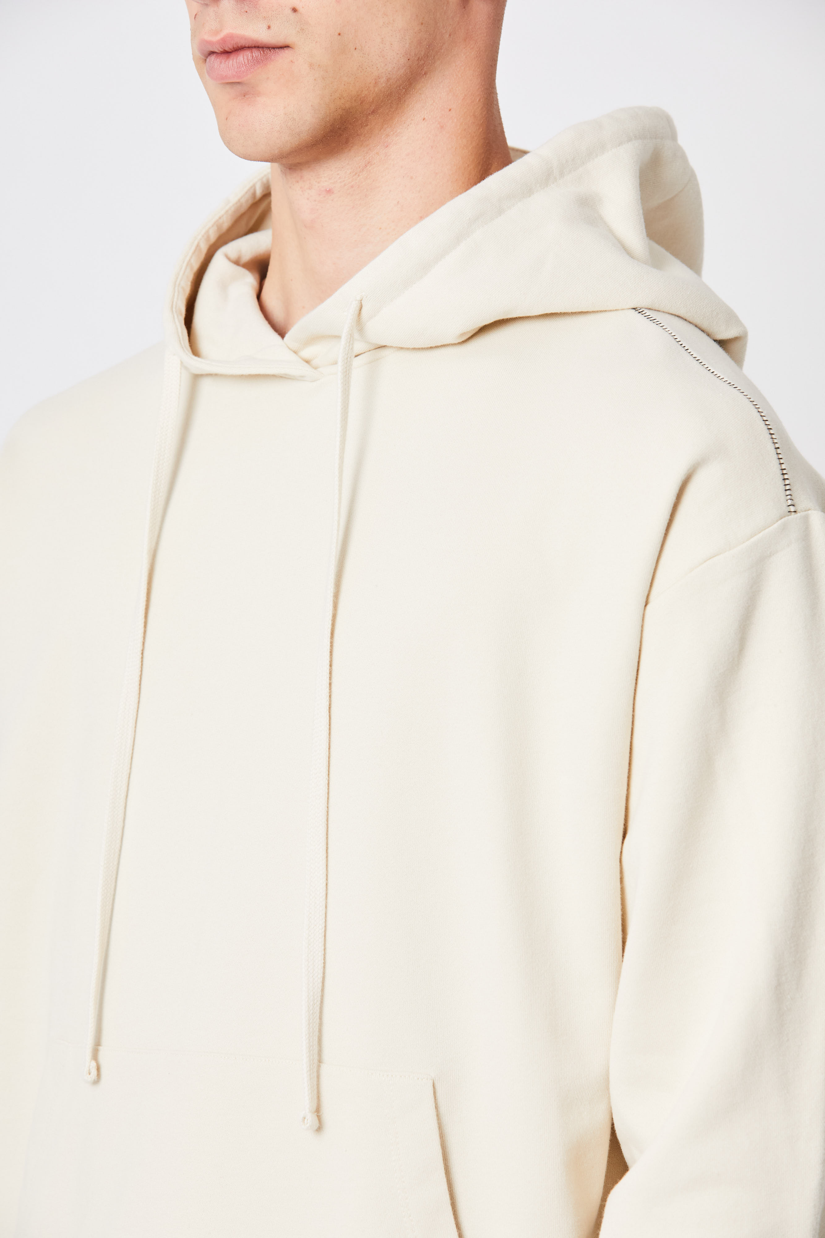 THOM KROM Oversized Cotton Hoodie