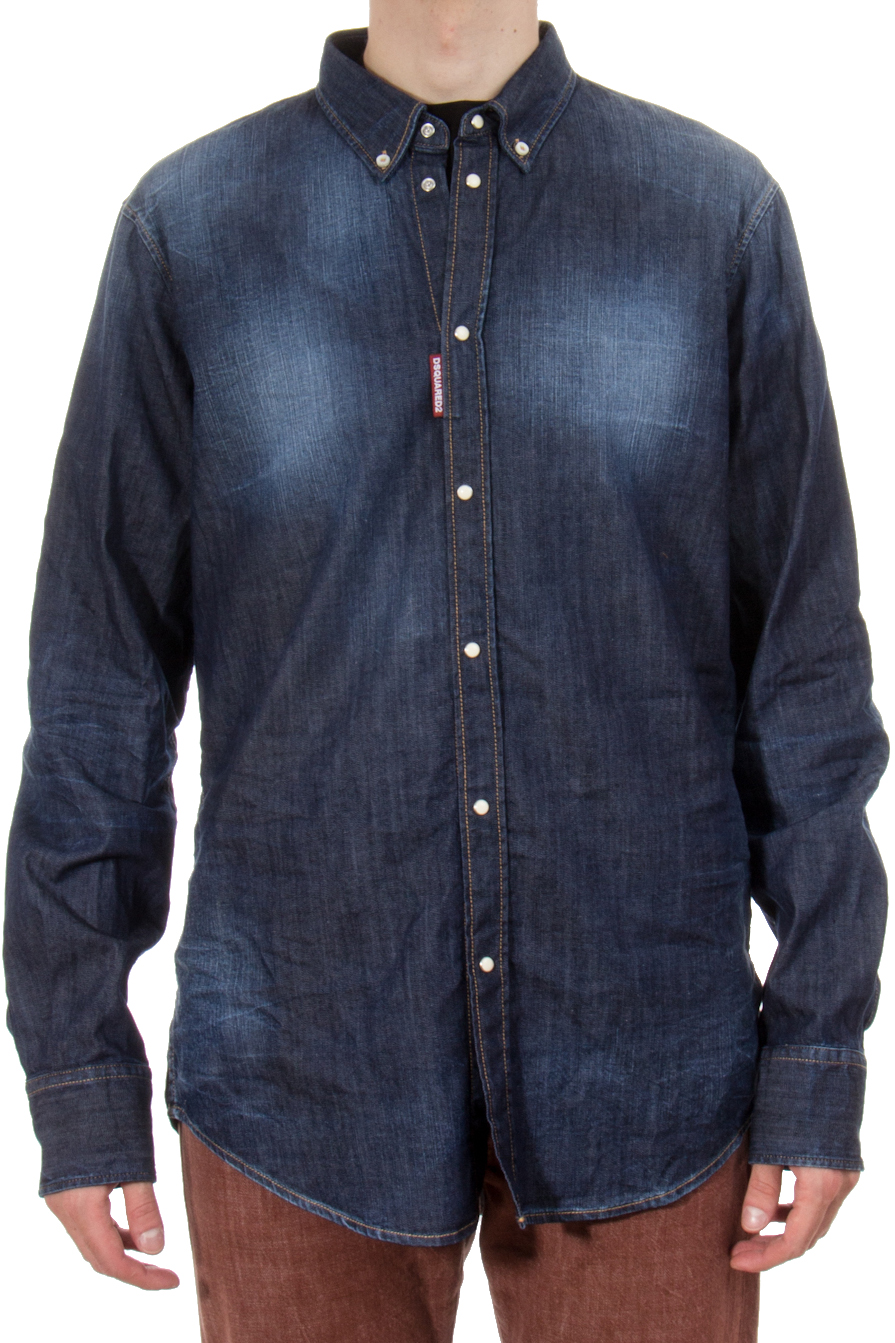 DSQUARED2 Classic Denim Shirt DSQUARED2 Classic Denim Shirt