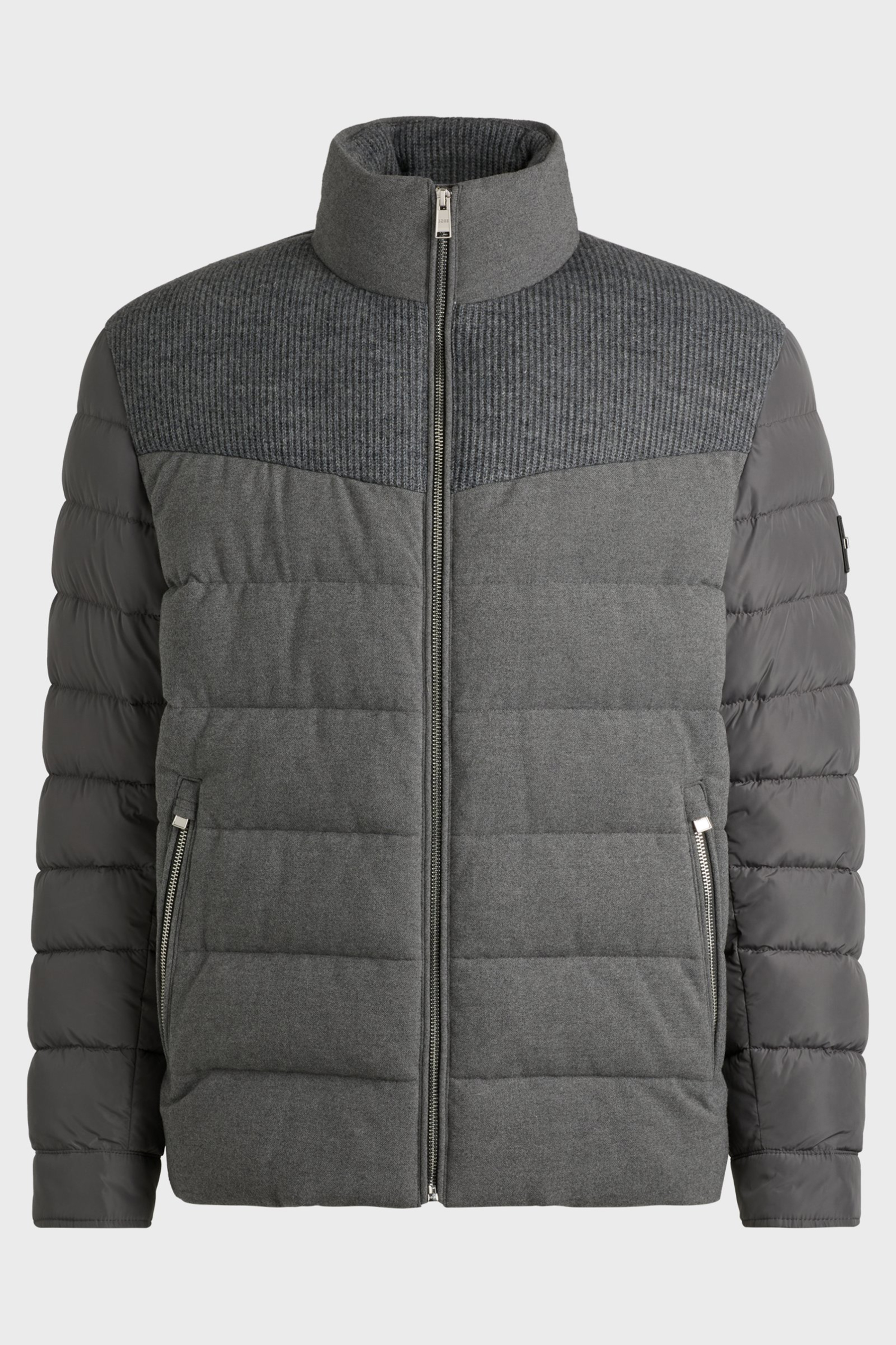 BOSS Padded Mixed Material Jacket H-Clanello BOSS Padded Mixed Material Jacket H-Clanello