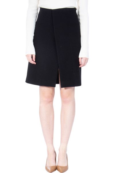 ASPESI Short Virgin Wool Skirt