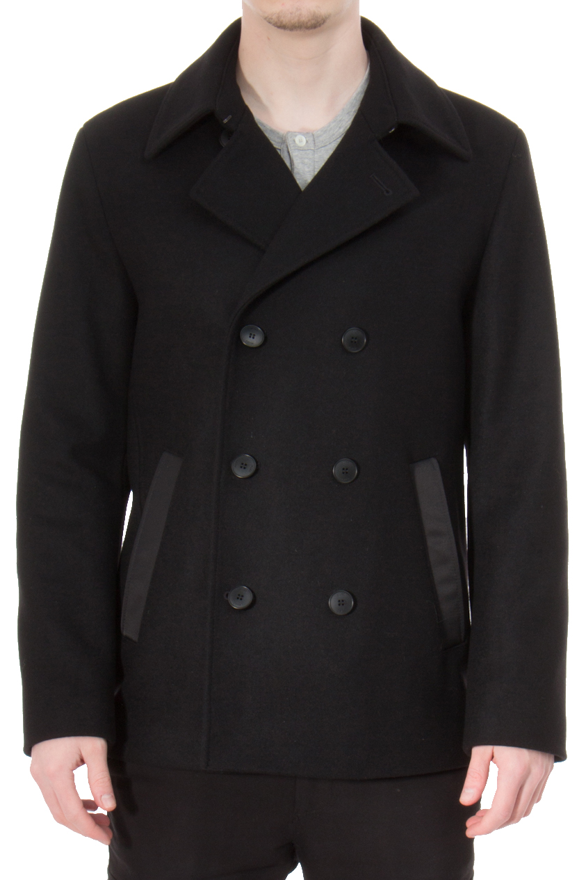 HUGO Pea Coat Balno | Jackets | Jackets & Coats | Clothing | Men ...