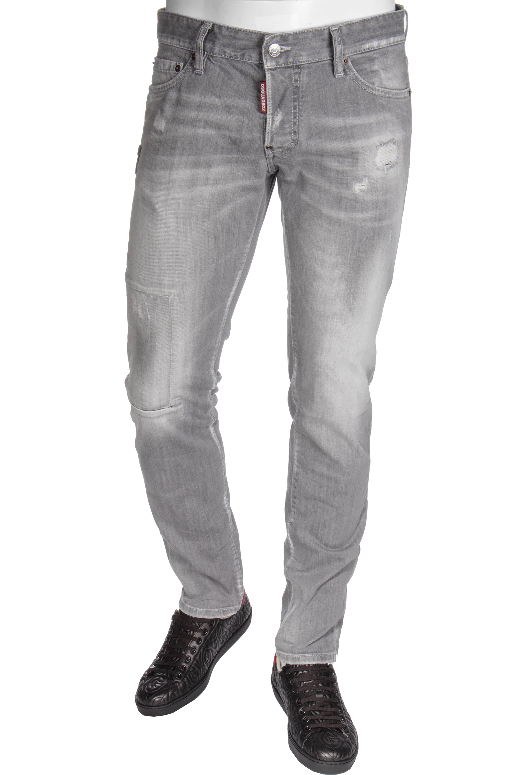 DSQUARED2 Jeans Slim Grey Denim Wash | Jeans | Kleidung | Men | mientus