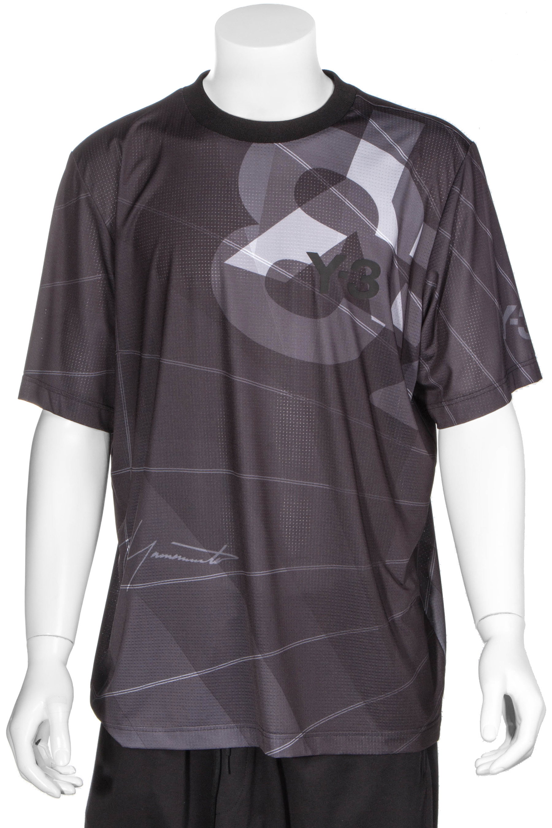 Y-3 AOP Football Shirt | T-Shirts | Clothing | Men | mientus Online Store