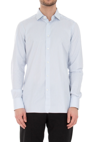 ZEGNA Striped Cotton Shirt
