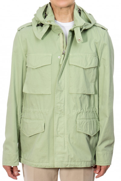 ASPESI Garment Dyed Hooded Field Jacket