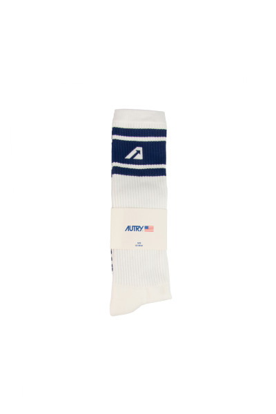 AUTRY Ribbed Cotton Blend Socks