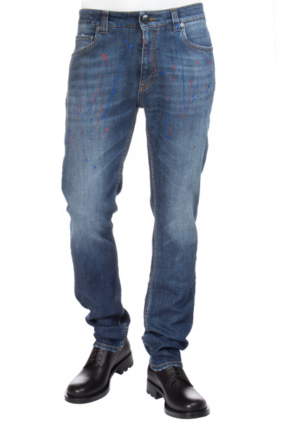 ETRO Colour Stained Jeans