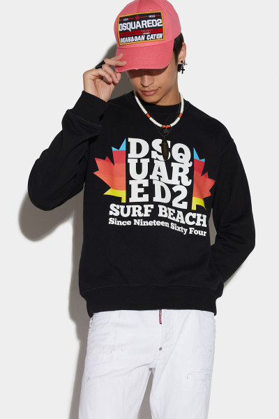 DSQUARED2 Surf Beach Cool Sweatshirt