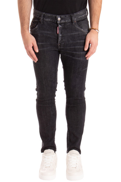 DSQUARED2 Black Clean Wash Skater Jeans