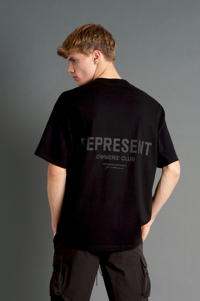 REPRESENT Owners Club Reflective Cotton T-Shirt