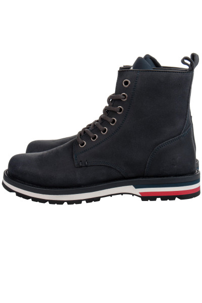 MONCLER Suede Ankle Boots New Vancouver