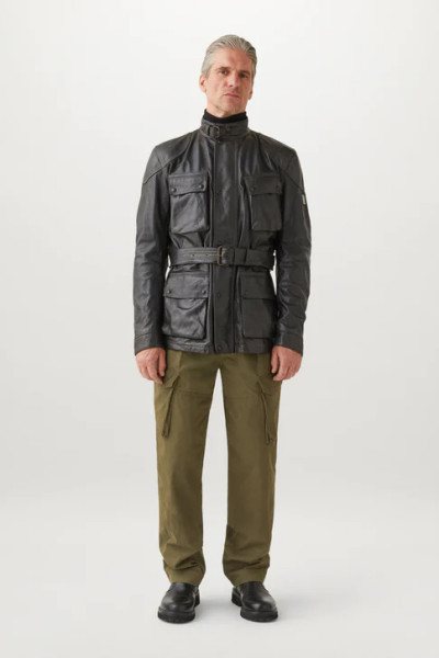 BELSTAFF Hand-Waxed Leather Jacket Legacy Trialmaster