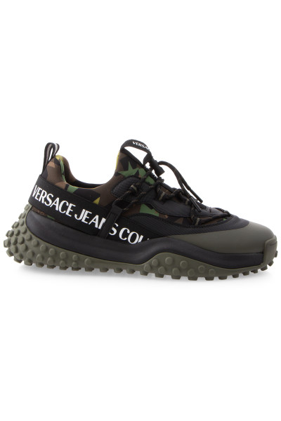 VERSACE JEANS COUTURE Camo Neoprene Sneakers Hyber
